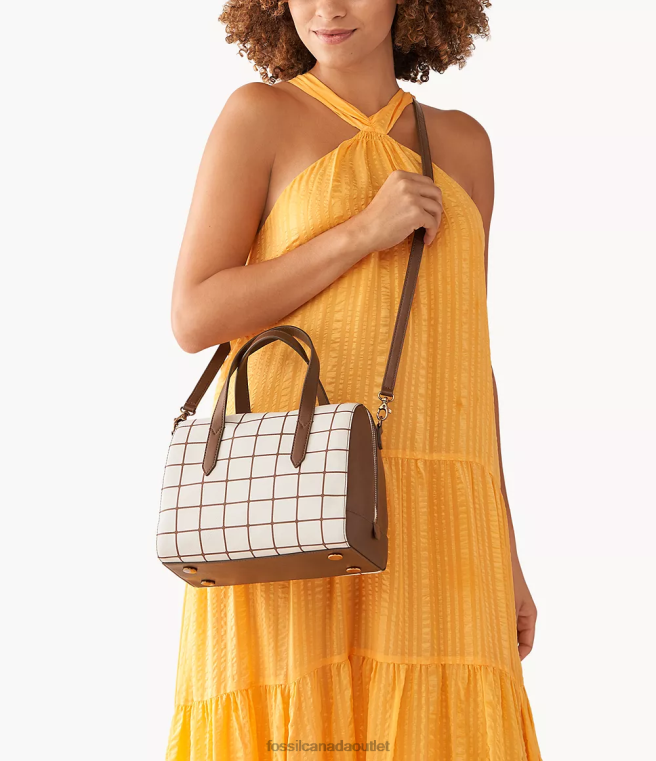 Fossil Bag Women Brown Sydney Satchel D2VPL591