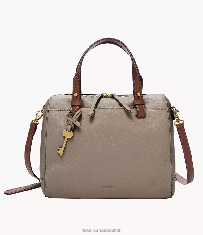 Fossil Bag Women Gray Rachel Satchel D2VPL501