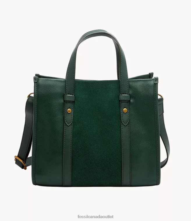 Fossil Bag Women Green Kingston Satchel D2VPL583