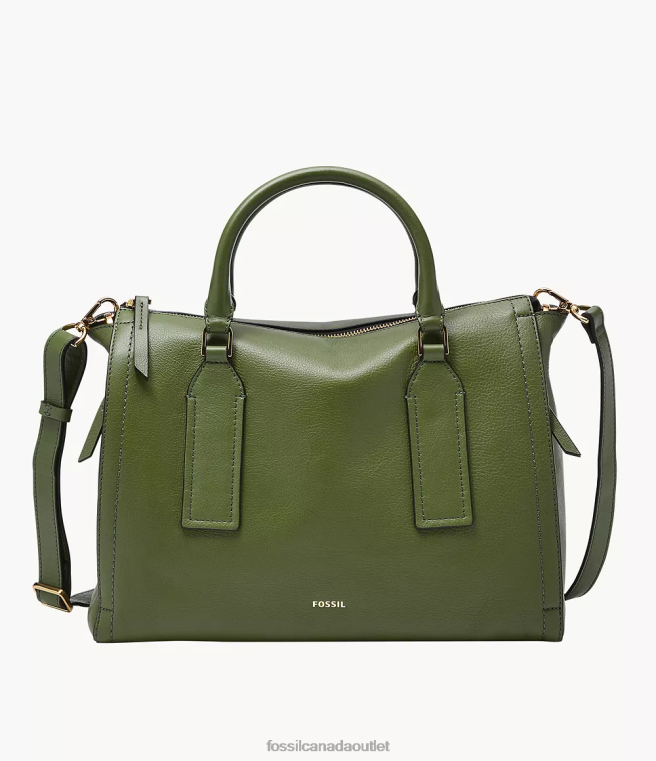 Fossil Bag Women Green Parker Satchel D2VPL349