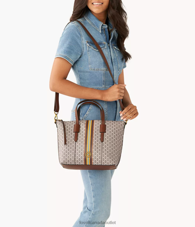 Fossil Bag Women Khaki Skylar Satchel D2VPL725