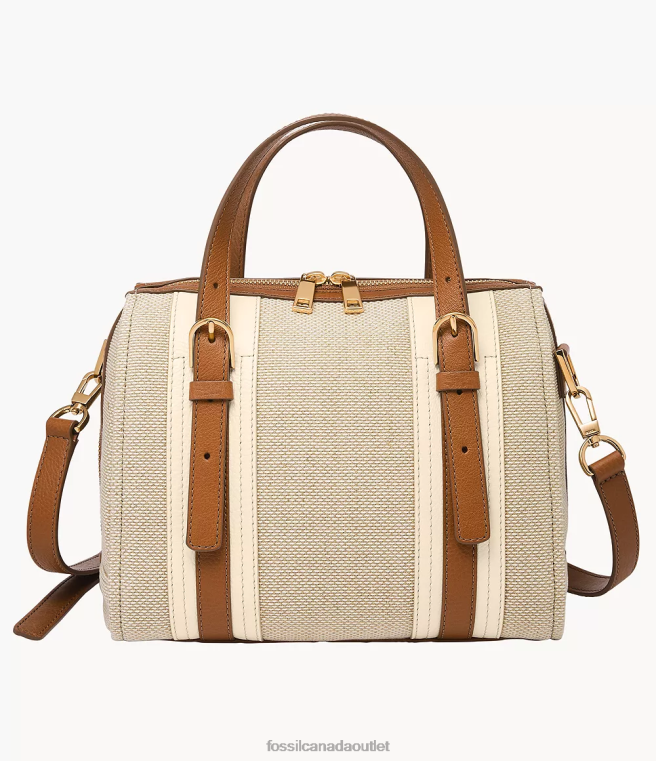 Fossil Bag Women Light Brown Carlie Satchel D2VPL397