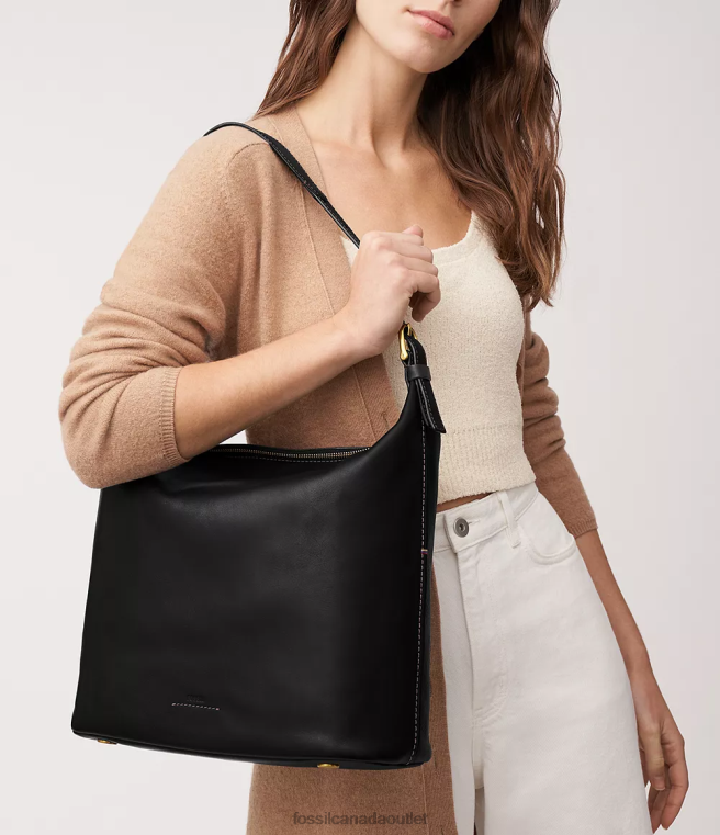 Fossil Bag Women Black Tremont Hobo D2VPL381