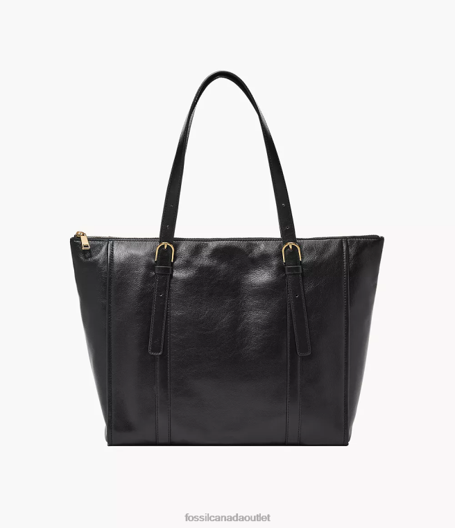 Fossil Bag Women Black Carlie Tote D2VPL368