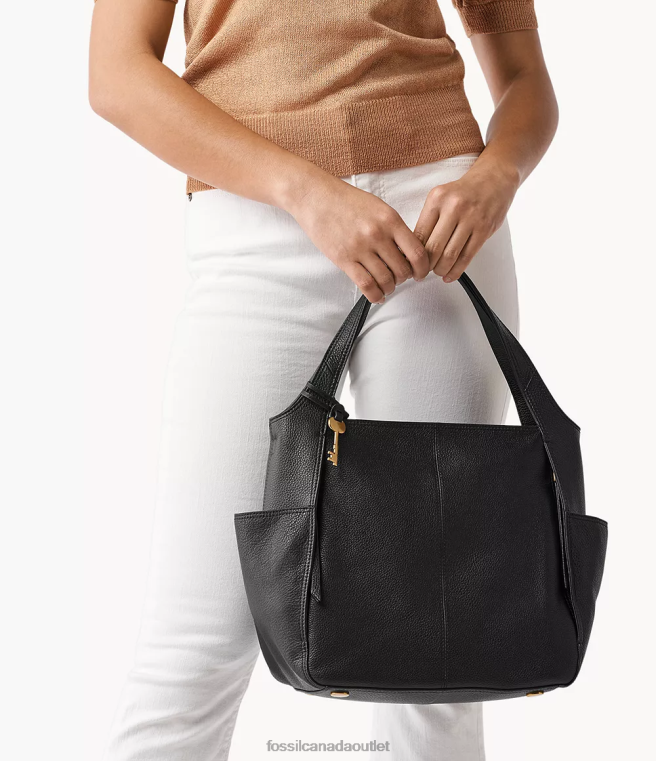 Fossil Bag Women Black Emerson Shopper D2VPL486