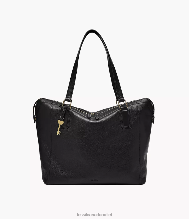Fossil Bag Women Black Jacqueline Tote D2VPL487
