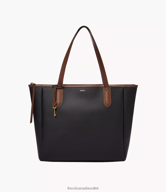 Fossil Bag Women Black Sydney Tote D2VPL418
