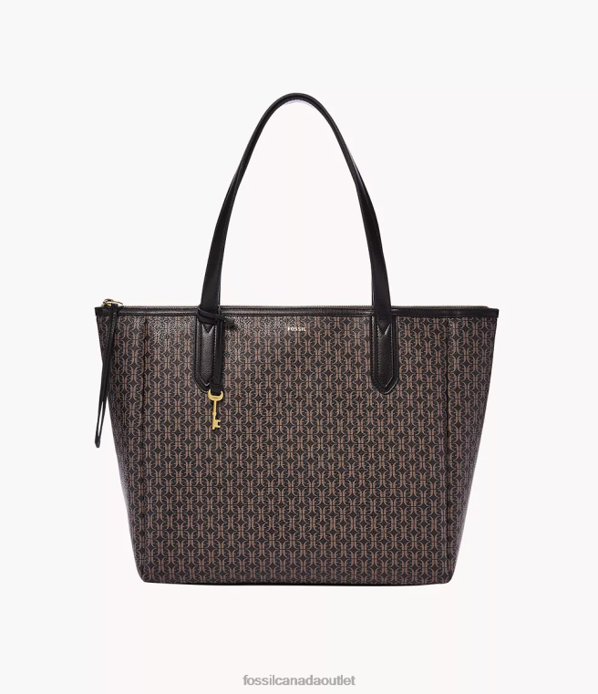 Fossil Bag Women Black Sydney Tote D2VPL687