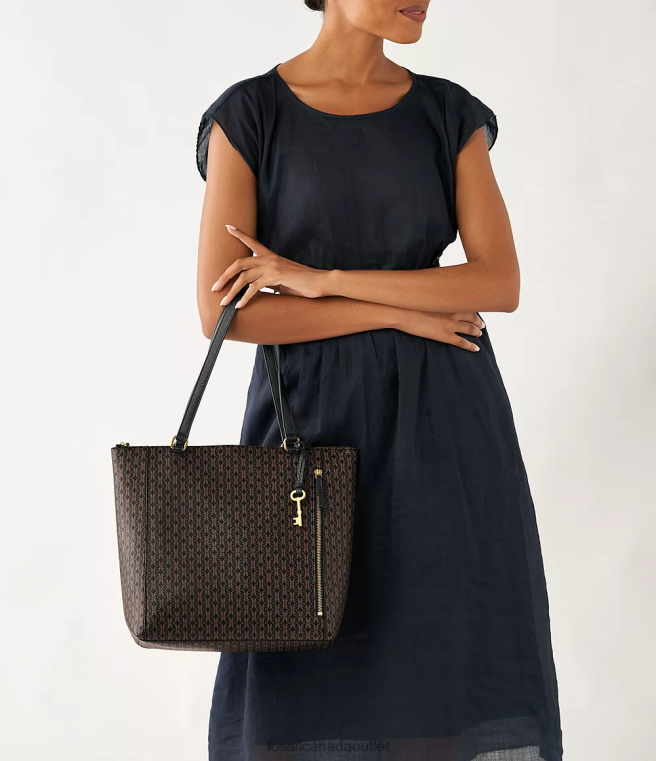 Fossil Bag Women Black Tara Shopper D2VPL485