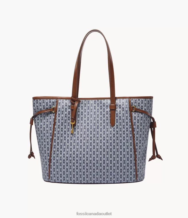 Fossil Bag Women Blue Charli Tote D2VPL703