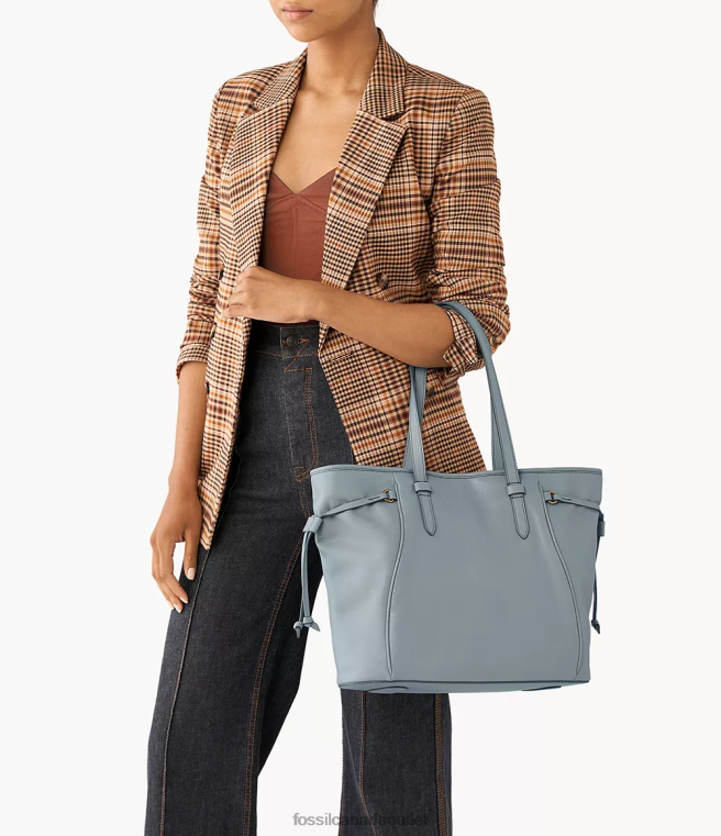 Fossil Bag Women Blue Charli Tote D2VPL721