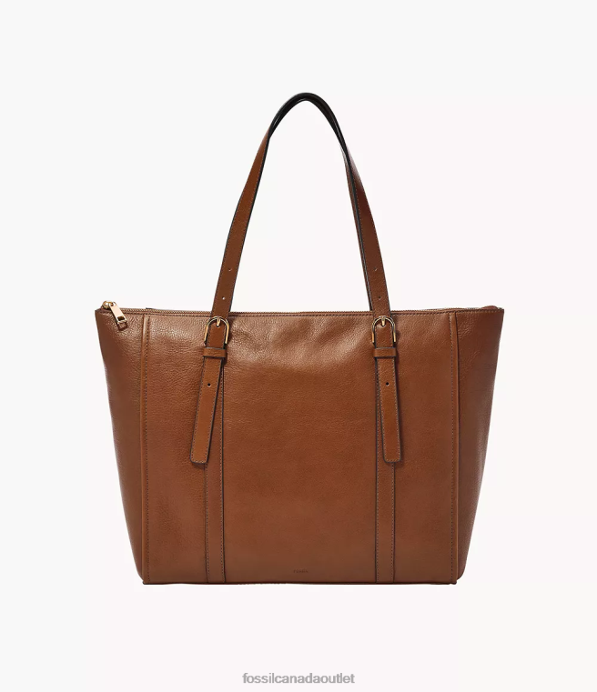 Fossil Bag Women Brown Carlie Tote D2VPL369
