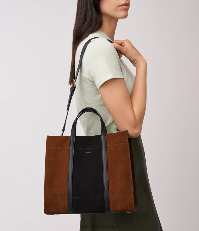 Fossil Bag Women Brown Carmen Large Tote D2VPL367