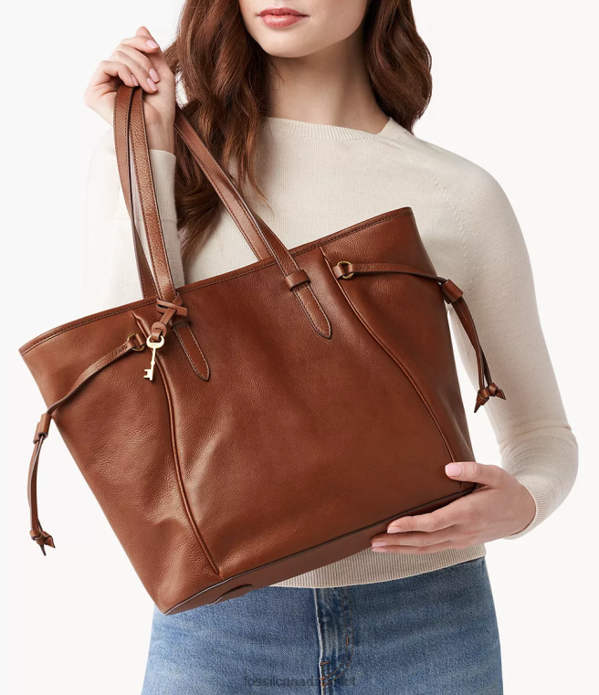 Fossil Bag Women Brown Charli Tote D2VPL505