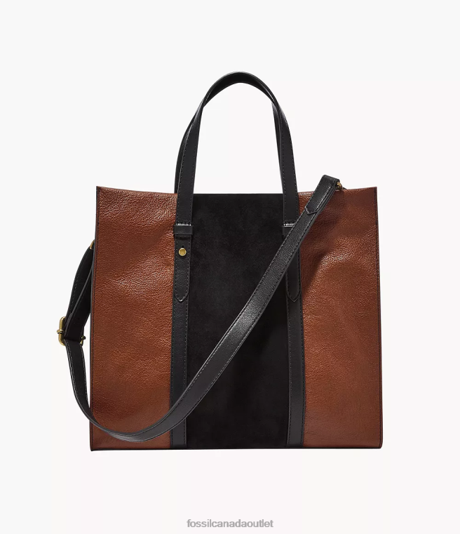 Fossil Bag Women Brown Kingston Tote D2VPL445