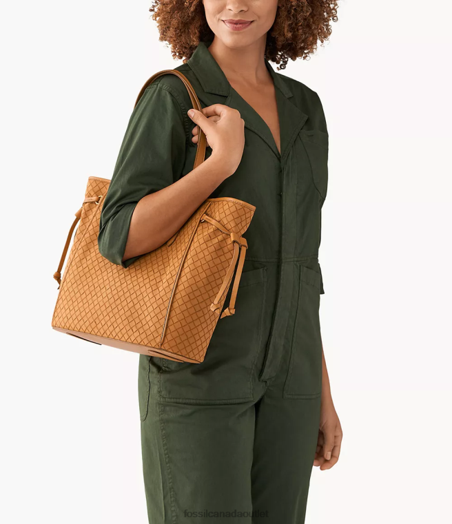 Fossil Bag Women Camel Charli Tote D2VPL636