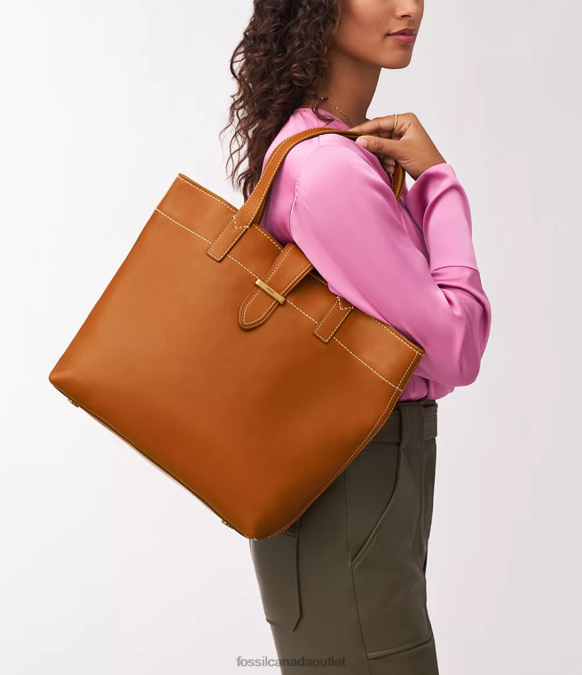Fossil Bag Women Cognac Tremont Tote D2VPL377