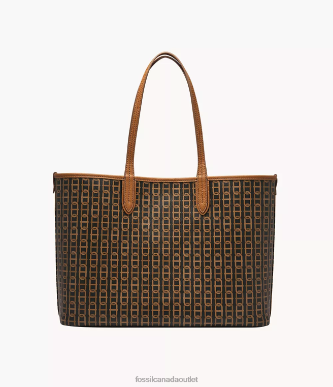 Fossil Bag Women Dark Brown Williamson Tote D2VPL366