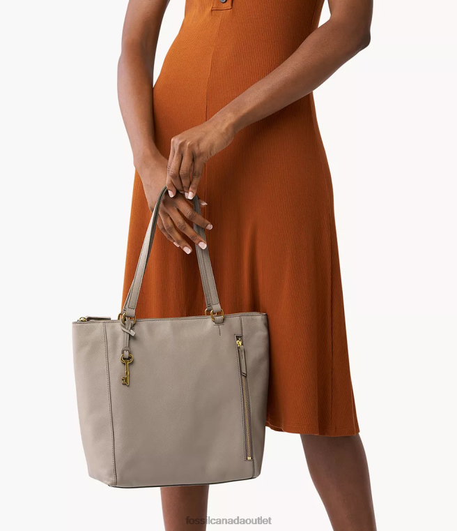 Fossil Bag Women Gray Tara Shopper D2VPL431