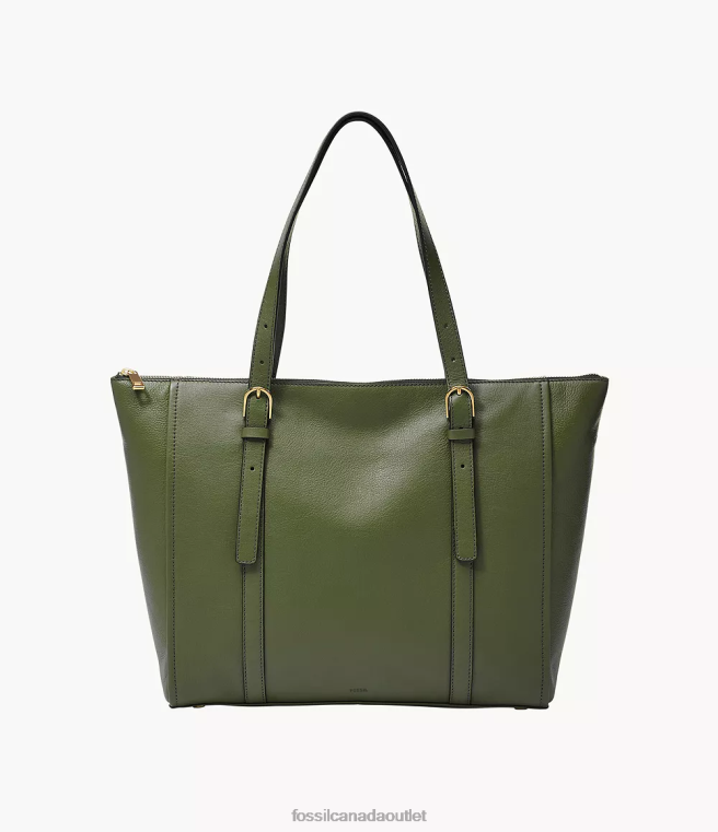 Fossil Bag Women Green Carlie Tote D2VPL383