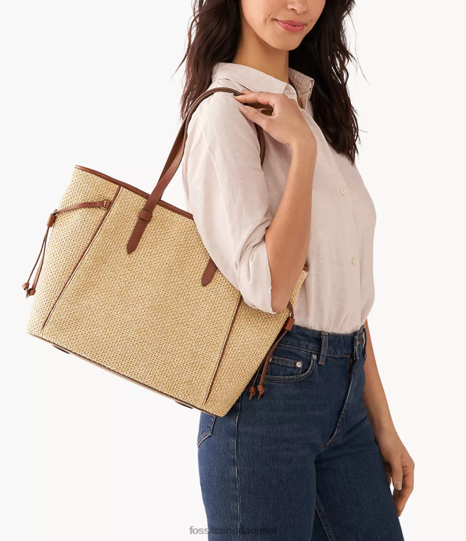 Fossil Bag Women Khaki Charlie Tote D2VPL586