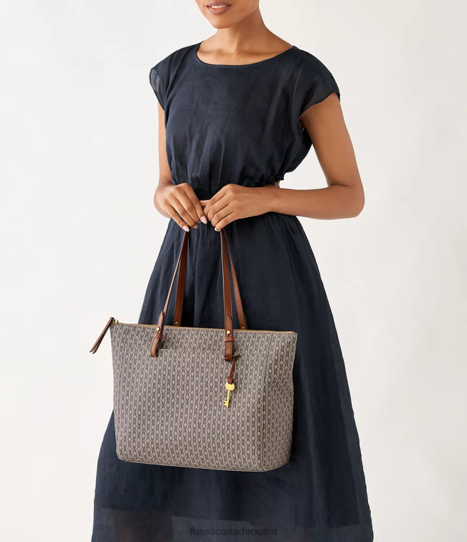 Fossil Bag Women Khaki Rachel Tote D2VPL672