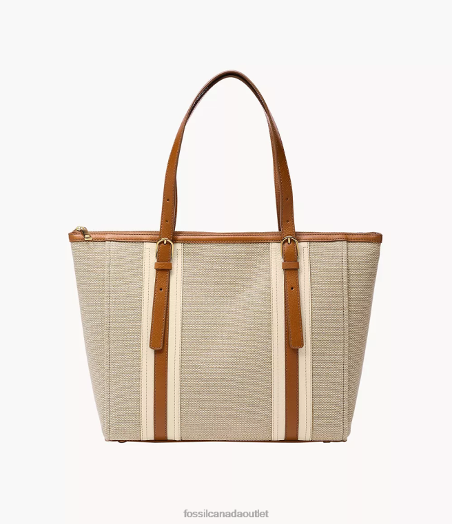 Fossil Bag Women Light Brown Carlie Tote D2VPL364