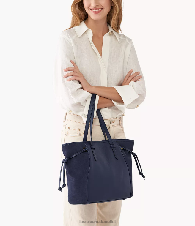 Fossil Bag Women Navy Charli Tote D2VPL507