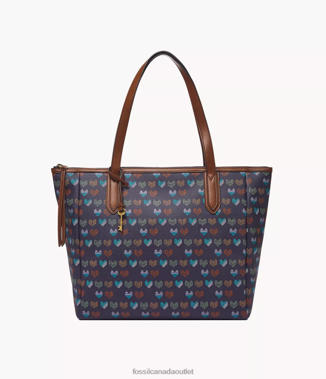 Fossil Bag Women Navy Sydney Tote D2VPL691