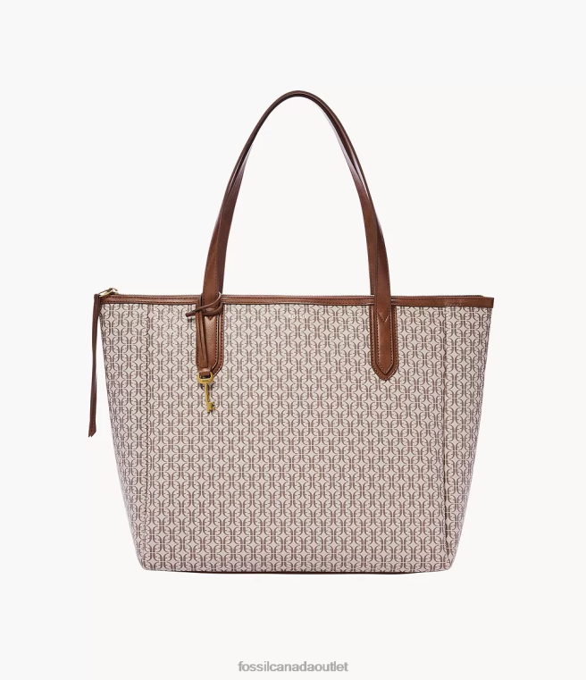 Fossil Bag Women Tan Sydney Tote D2VPL617