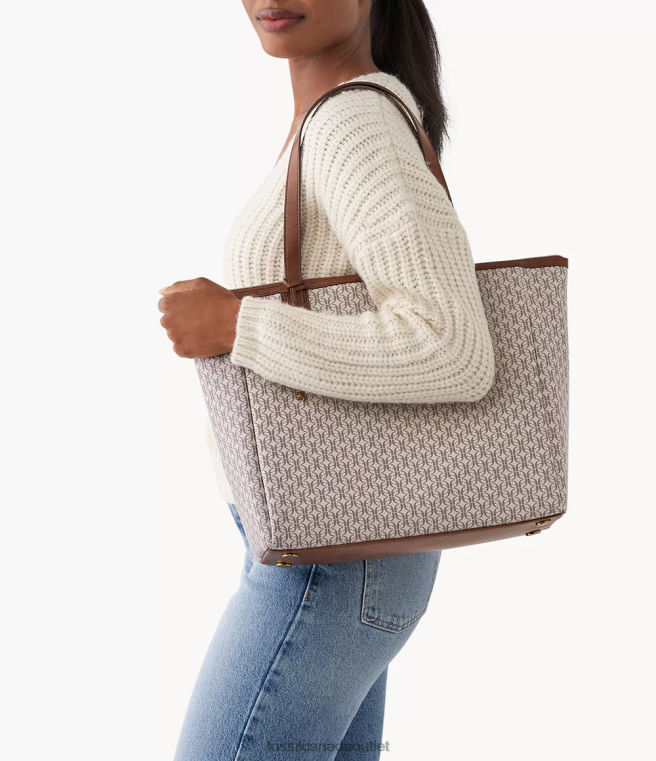 Fossil Bag Women Tan Sydney Tote D2VPL617