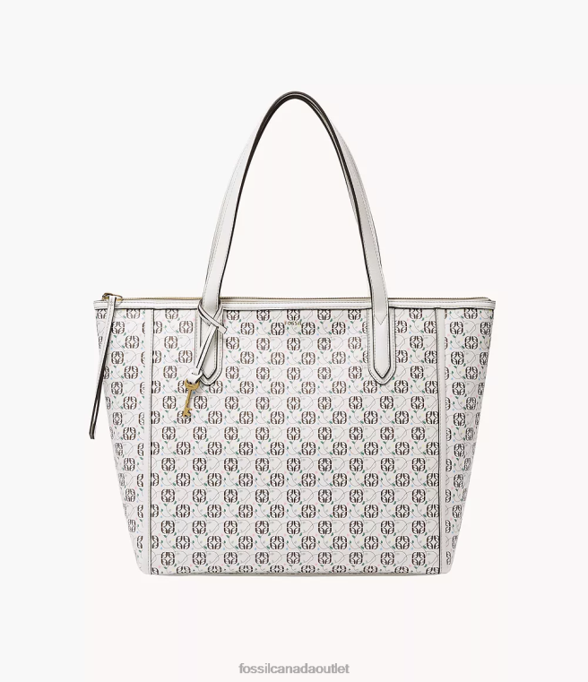 Fossil Bag Women White Sydney Tote D2VPL713