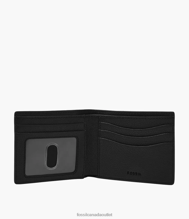 Fossil Wallet Men Black Anderson Bifold D2VPL1693