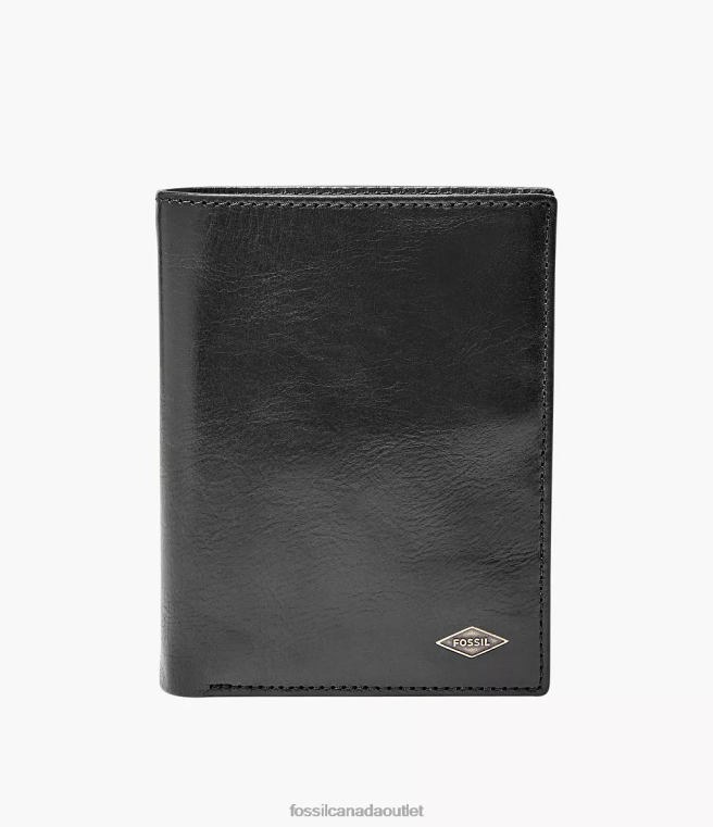 Fossil Wallet Men Black Ryan RFID International Combination D2VPL1812