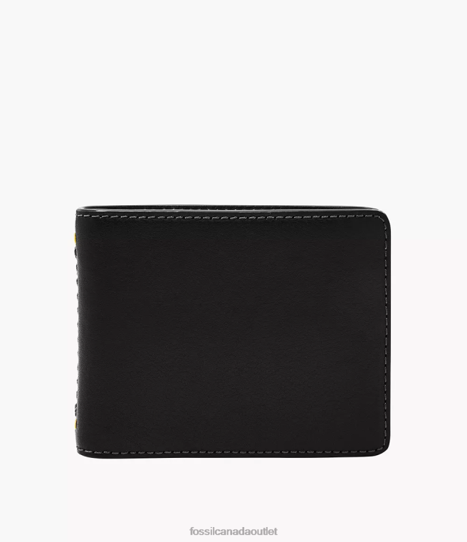Fossil Wallet Men Black Tremont Bifold D2VPL1702