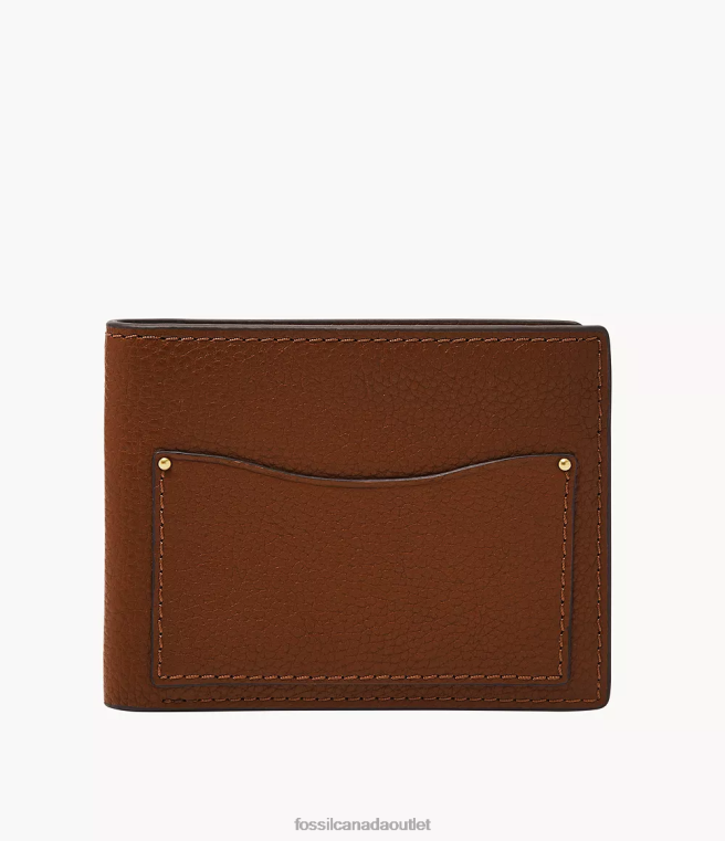 Fossil Wallet Men Brown Anderson Bifold D2VPL1699