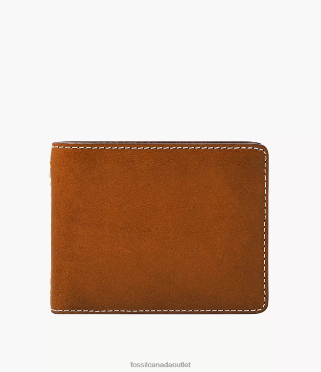 Fossil Wallet Men Brown Tremont Bifold D2VPL1701