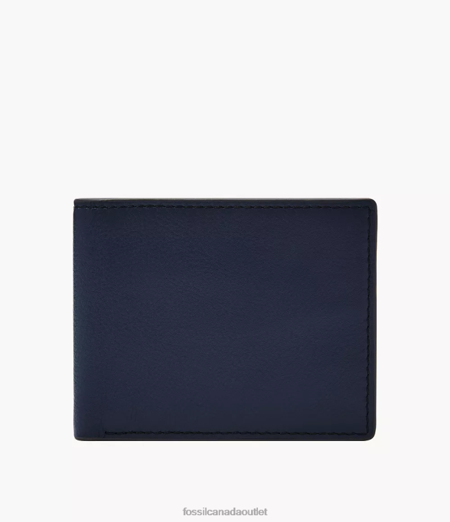 Fossil Wallet Men Navy Steven Bifold D2VPL1839