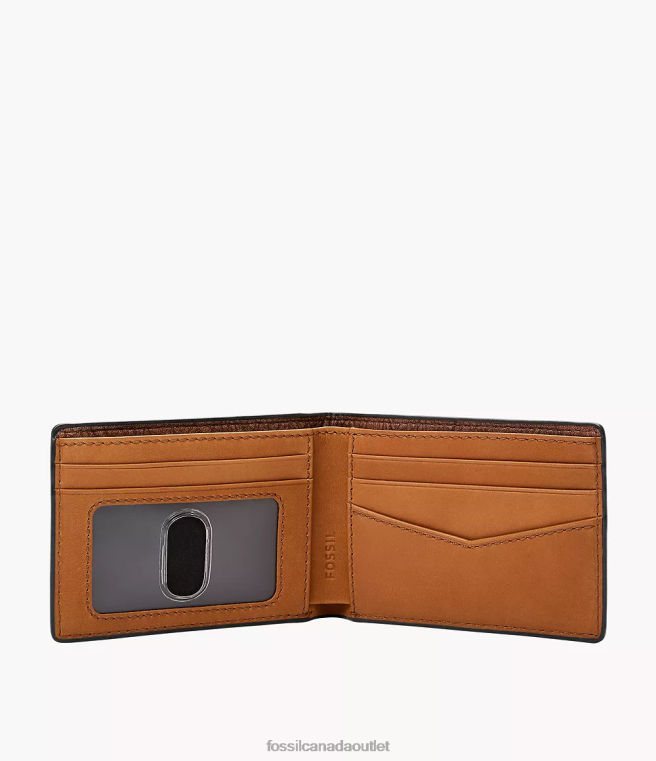 Fossil Wallet Men Red Steven Front Pocket Bifold D2VPL1687