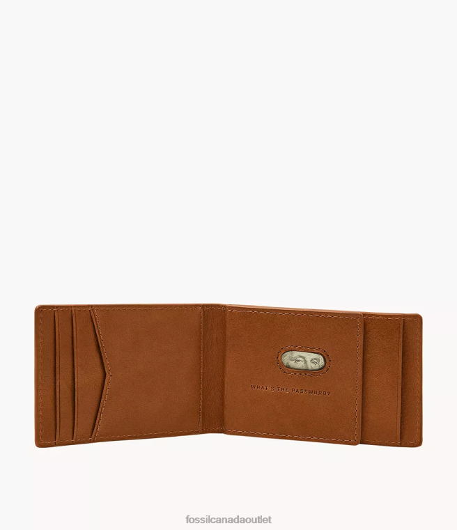 Fossil Wallet Men Saddle Andrew Front Pocket Bifold D2VPL1703