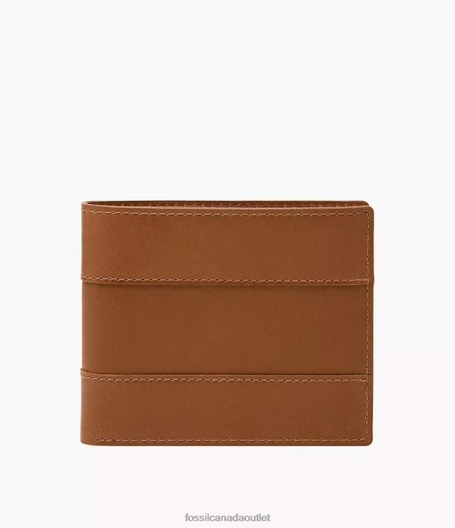 Fossil Wallet Men Saddle Everett Large Coin Pocket Bifold D2VPL1707