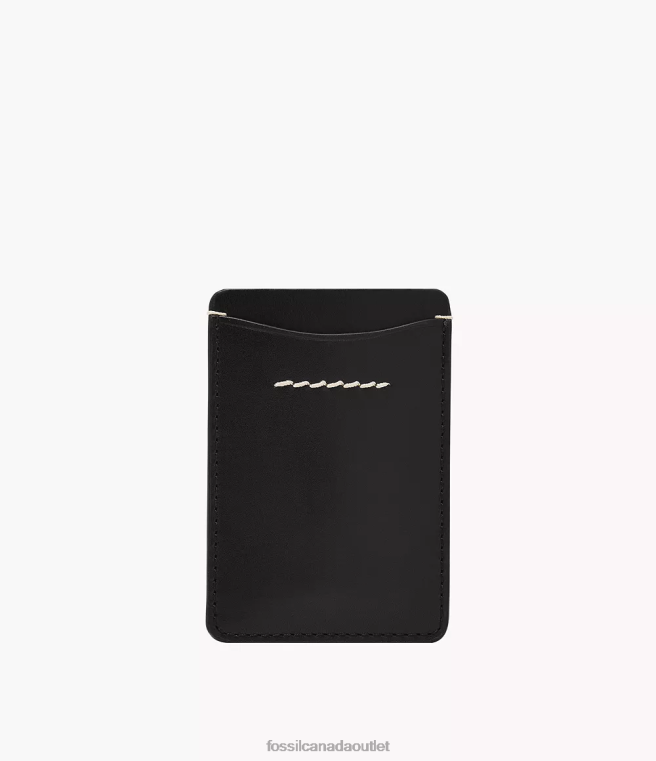 Fossil Wallet Men Black Westover Card Case D2VPL1741