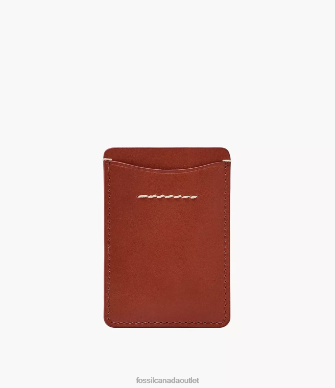 Fossil Wallet Men Cinnamon Westover Card Case D2VPL1752