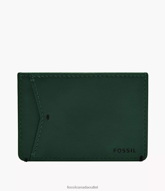 Fossil Wallet Men Green Joshua Card Case D2VPL1824