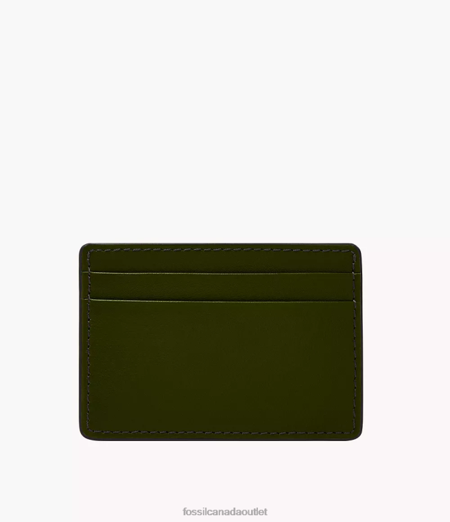 Fossil Wallet Men Olive Steven Card Case D2VPL1718