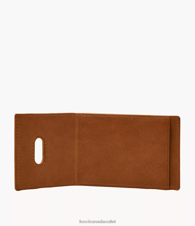 Fossil Wallet Men Saddle Andrew Magnetic Card Case D2VPL1749