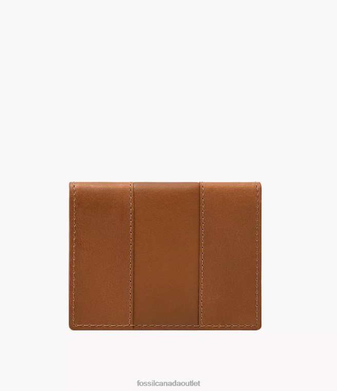 Fossil Wallet Men Saddle Everett Card Case Bifold D2VPL1685
