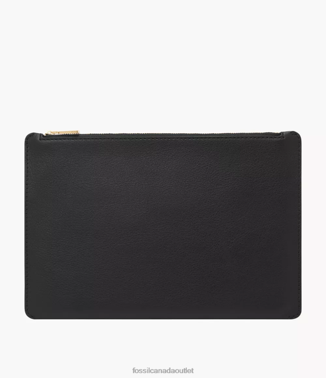 Fossil Wallet Women Black Pouch D2VPL1996
