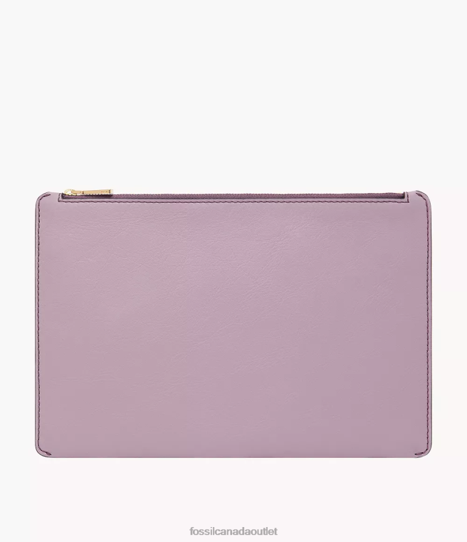 Fossil Wallet Women Purple Pouch D2VPL1995