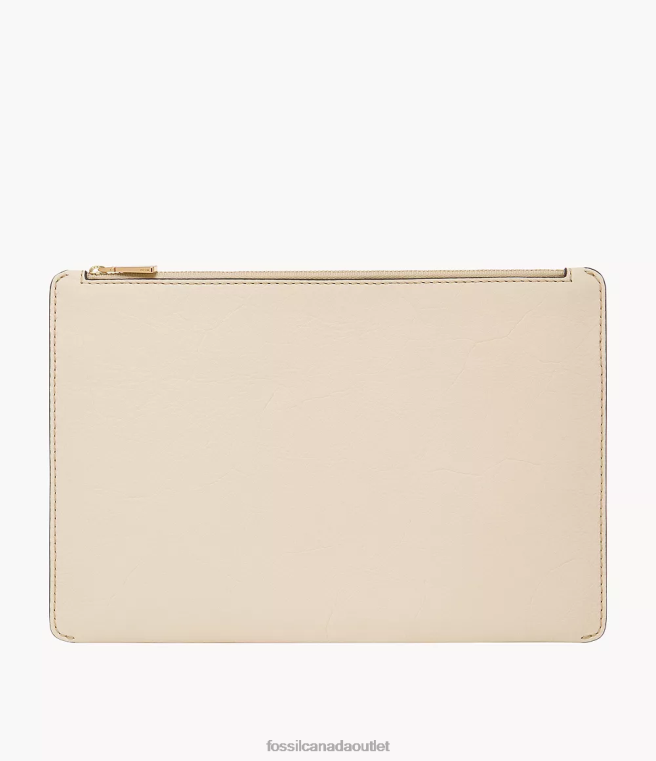 Fossil Wallet Women White Pouch D2VPL2001